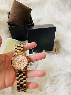 michael kors runway watch 5128 manual|Michael Kors Watch face change.